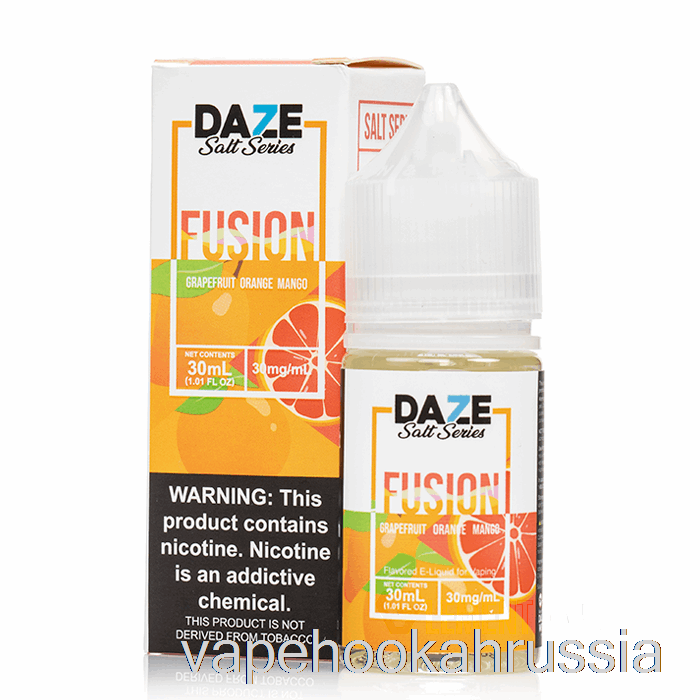 Vape Russia грейпфрут апельсин манго - 7 солей Daze - 30мл 30мг